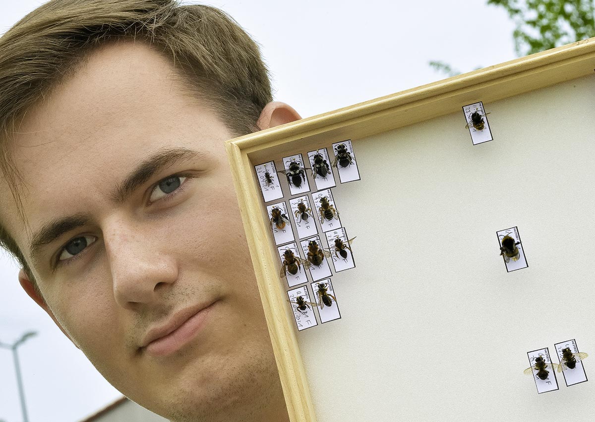 Paul Geisendörfer, Masterstudent an der Uni Würzburg