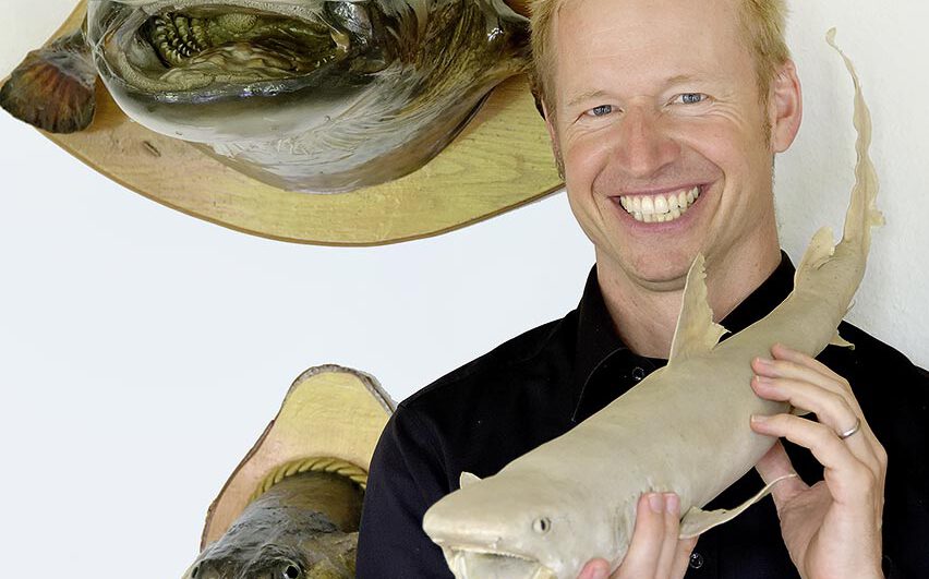 Unterfrankens Fischereifachberater Michael Kolahsa