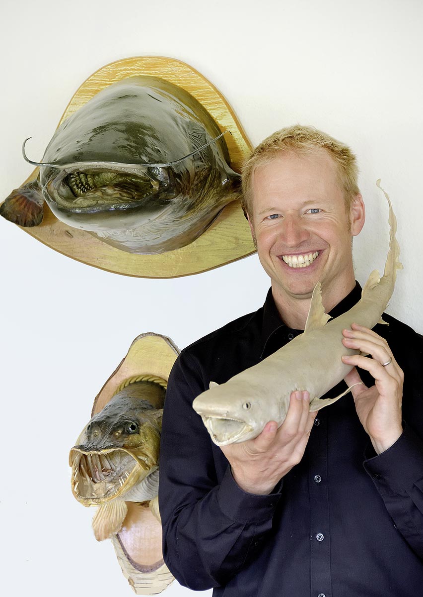 Unterfrankens Fischereifachberater Michael Kolahsa