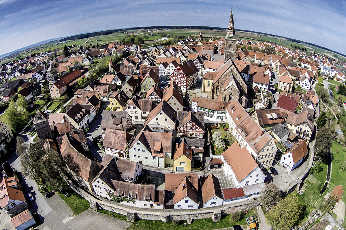 Blick auf die historische Altstadt