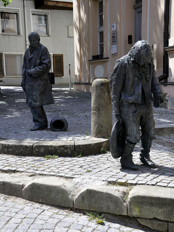 Kaspar-Hauser-Denkmal in Ansbach Kaspar-Hauser-Denkmal in Ansbach
