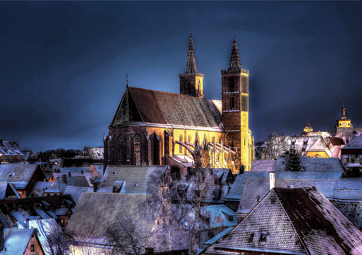 Blende 8 - Jakobskirche-Rothenburg o.d.T.
