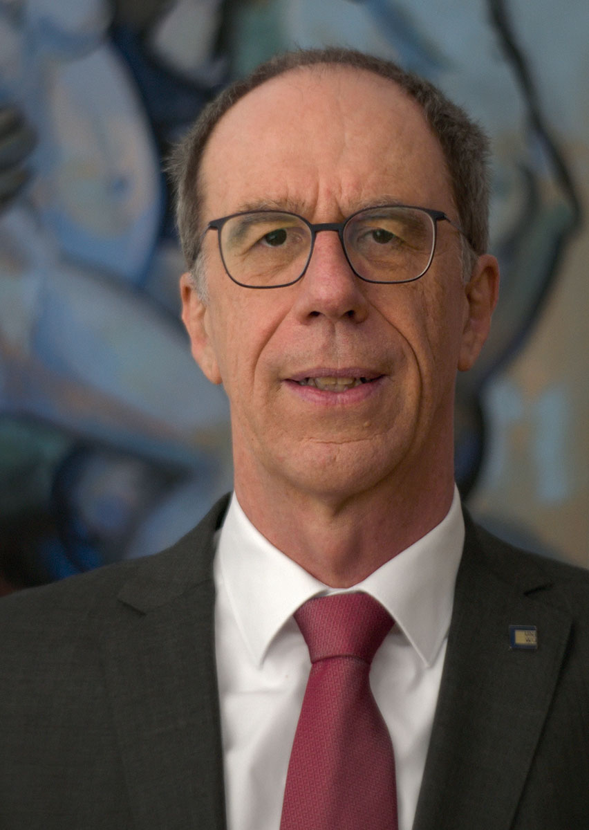 Prof. Dr. Paul Pauli, Präsident der Julius-Maximilians-Universität Würzburg