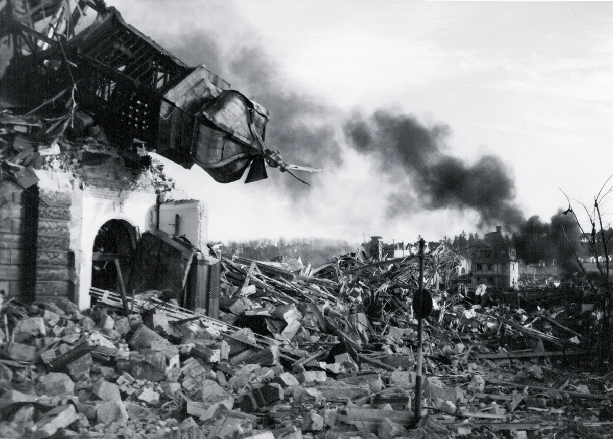 Ansbach 1945, Foto: Stadtarchiv Ansbach