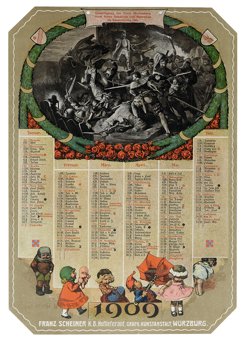 Franz Scheiner, Papier, 1909