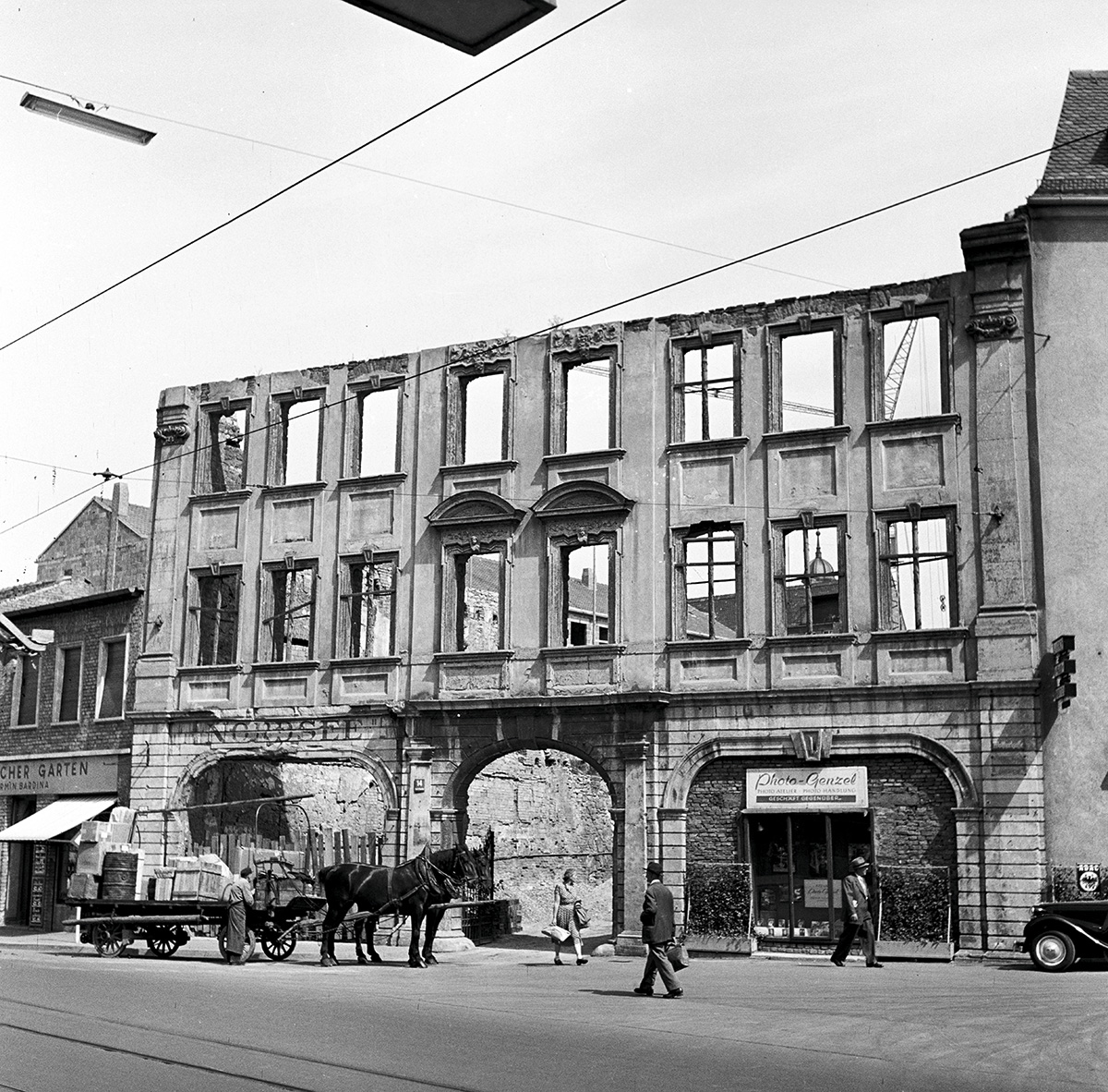 Beim Grafeneckart 1955
