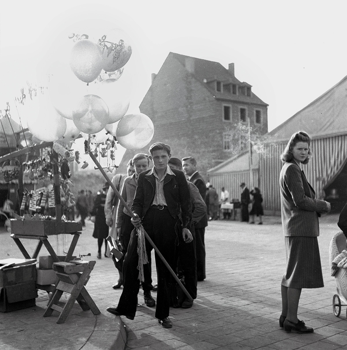 Erstes Winzerfest nach dem Krieg 1949