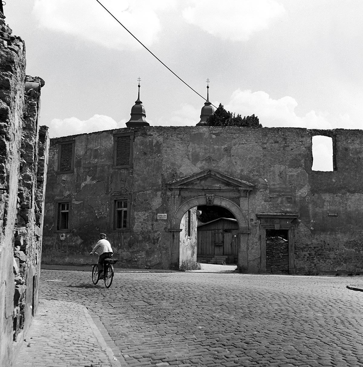 Ehemaliges Stephanskloster 1954