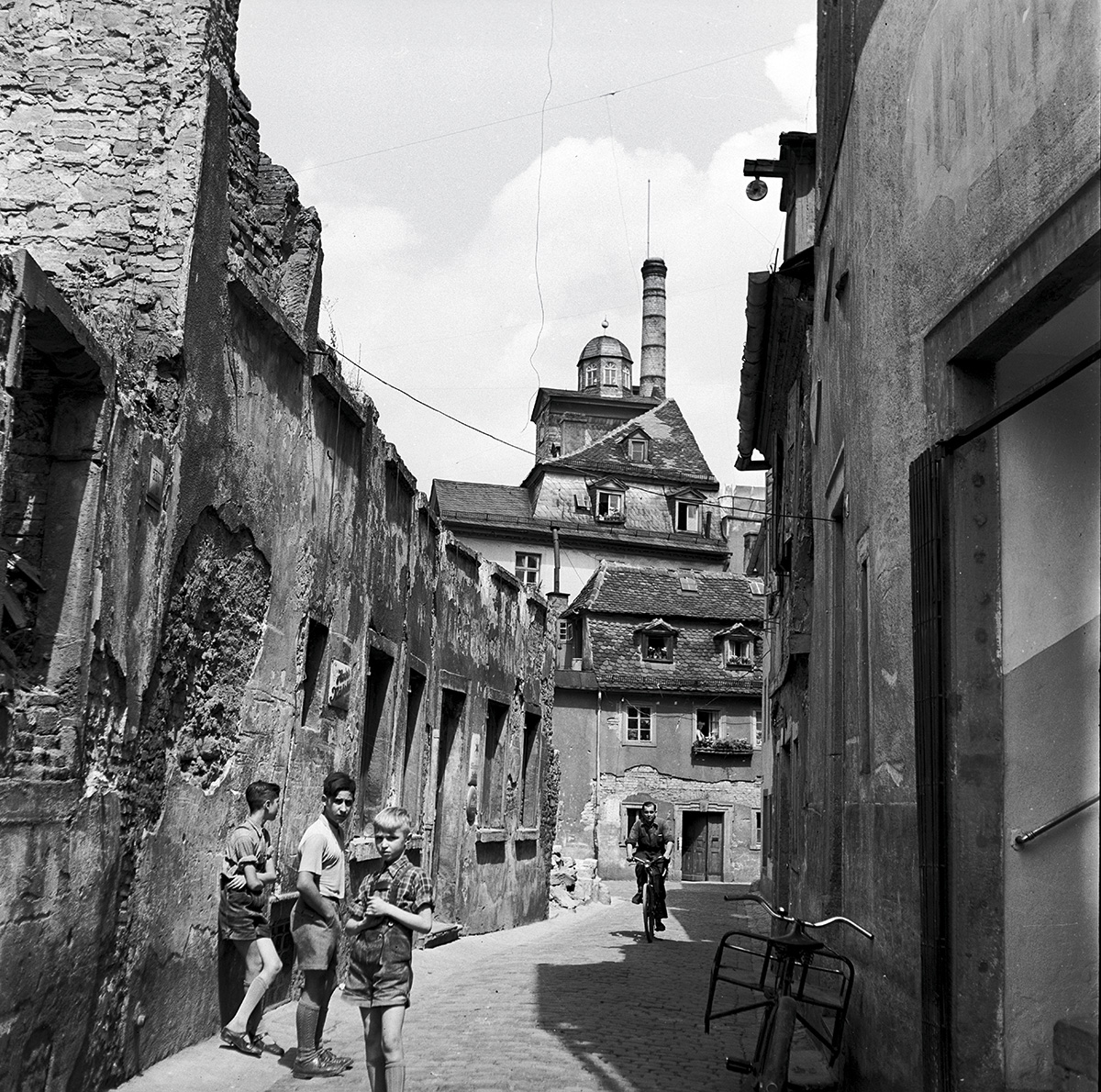 Pleicherpfarrgasse 1952