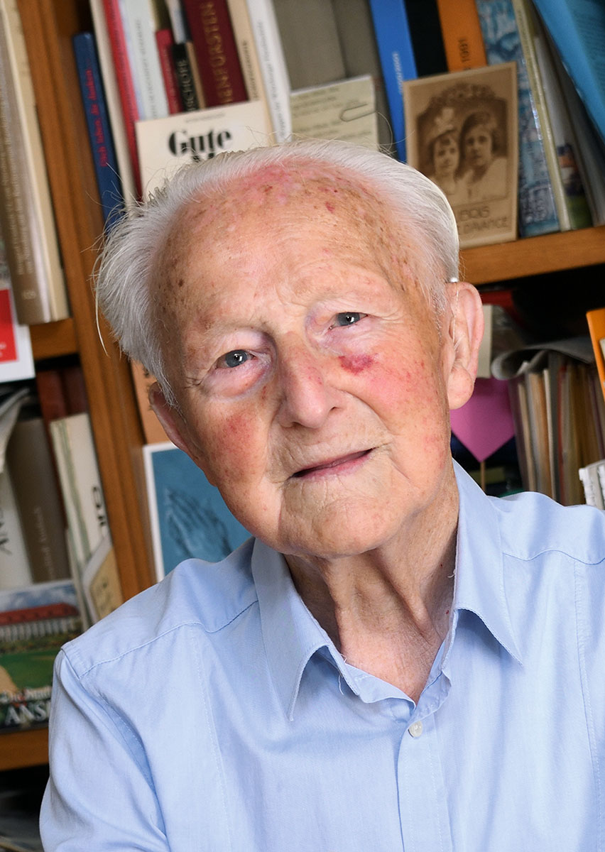 Edmund Zöller, mit 100 Jahren ältester Kreisheimatpfleger in Bayern