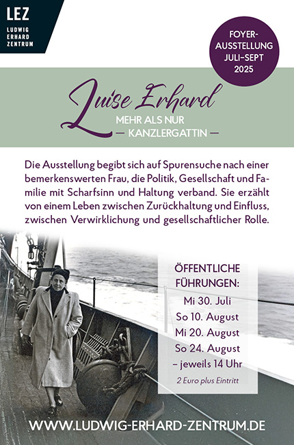 Ludwig-Erhard-Zentrum - Luise Erhard