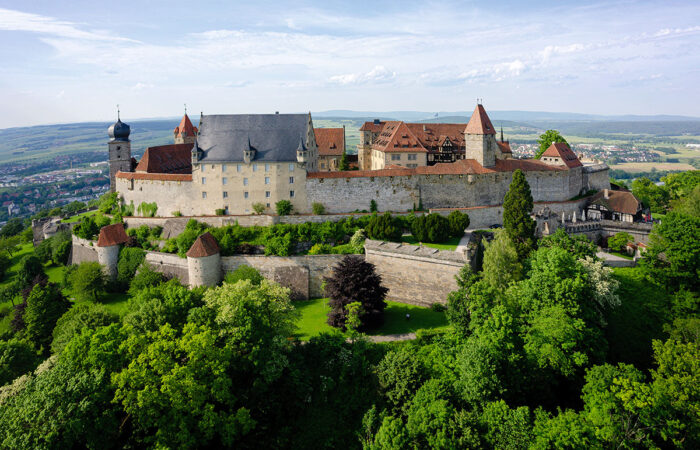 Veste Coburg, Luftaufnahme von Süden Veste Coburg, Luftaufnahme von Süden
