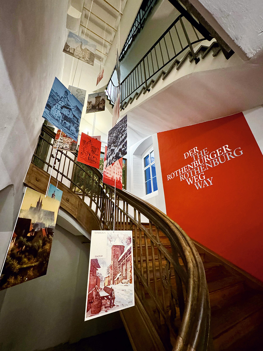 Eingang zur neuen Dauerausstellung im RothenburgMuseum. Foto: Privat