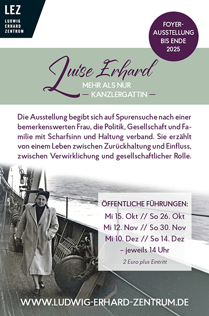 Ludwig-Erhard-Zentrum - Luise Erhard