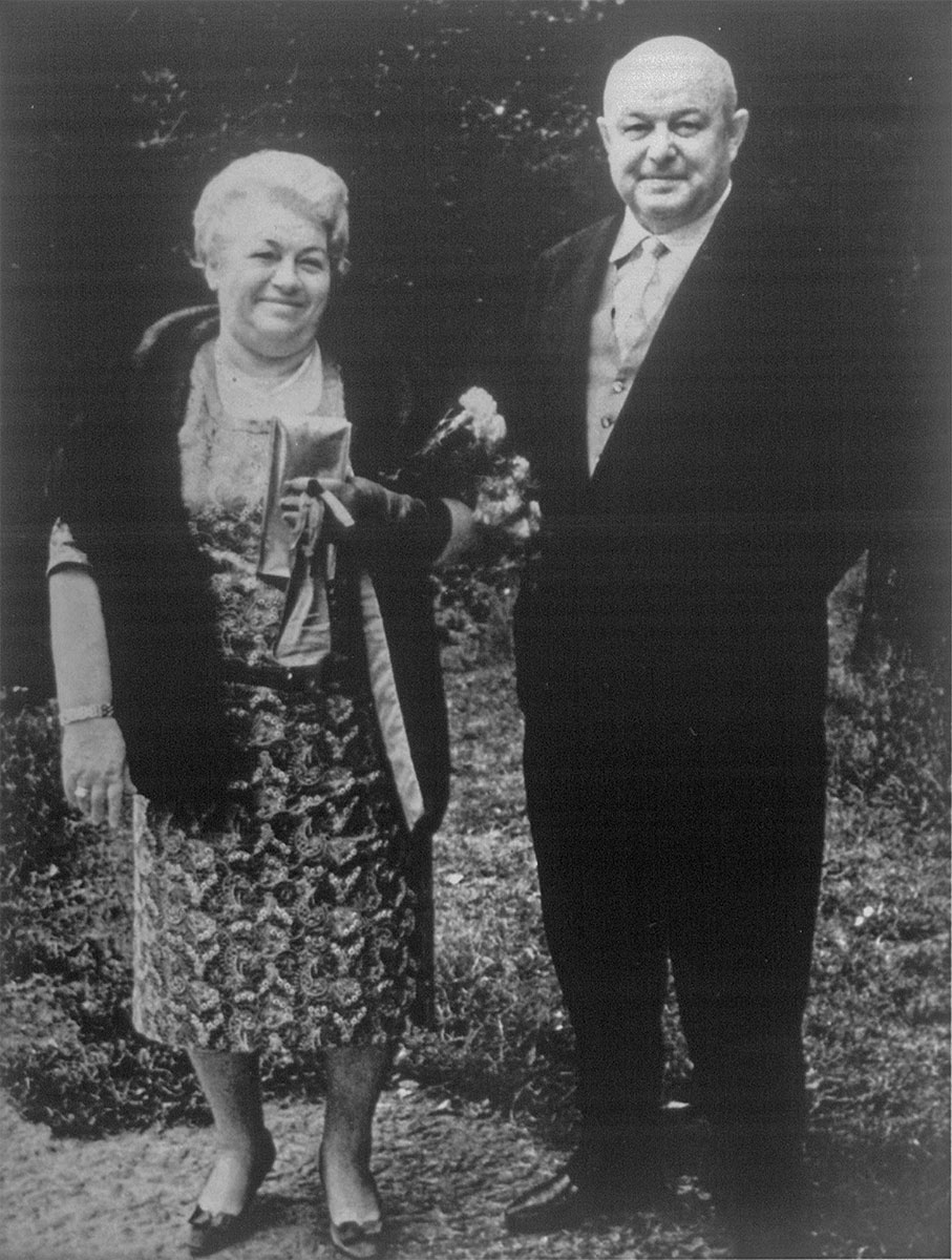 Die Firmengründer Frieda und Hans Lang
