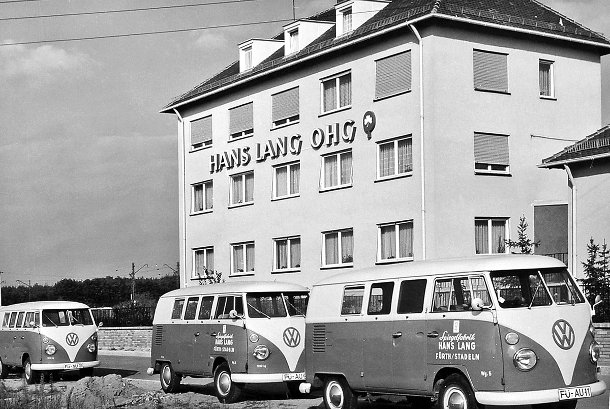 1964: Die Produktionsstätte in der Ing. Hans Lang in der Schuckertstraße in Fürth/Stadeln