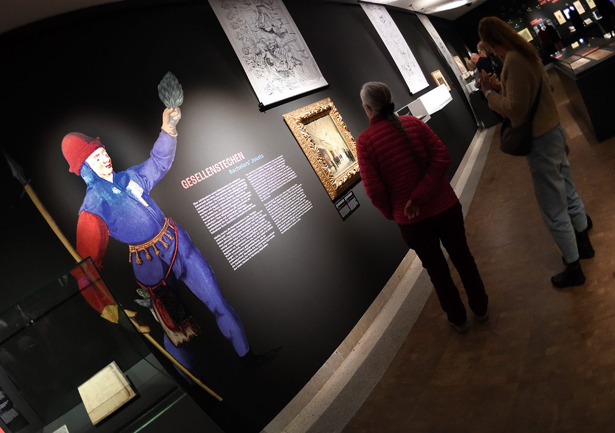 Blick in die Ausstellung