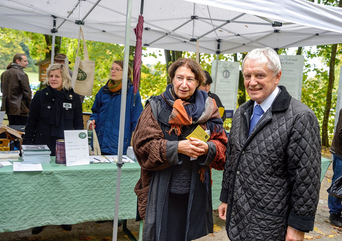 Karla Fohrbeck und Hans-Peter Schmidt ermöglichten den Jean Paul-Weg