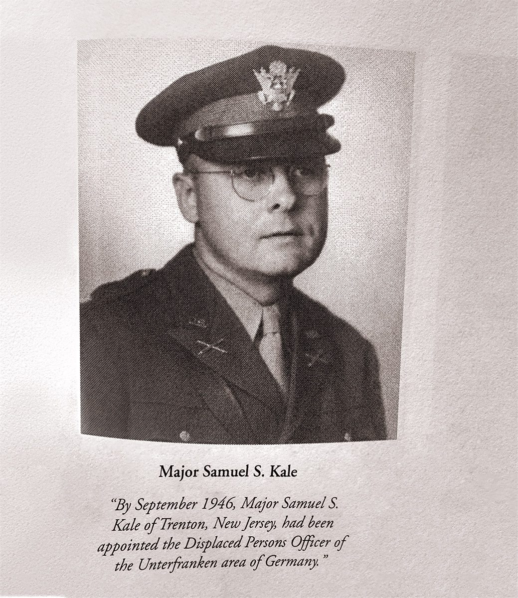 Major Samuel S. Kale, 1946, aus: „Letters Home in occupied Germany, S. 39