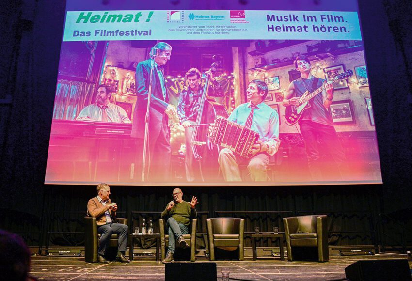 Dr. Rudolf Neumaier, Geschäftsführer des Bayerischen Landesvereins für Heimatpflege e. V. und Hannes Ringlstetter (am Abschlussabend)