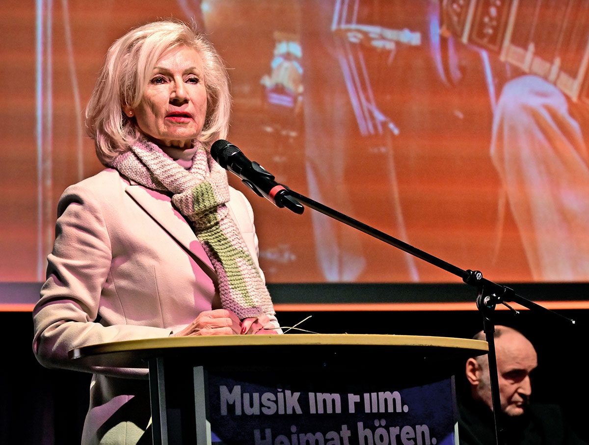 Prof. Dr. Julia Lehner, 2. Bürgermeisterin Stadt Nürnberg, bei der Eröffnung